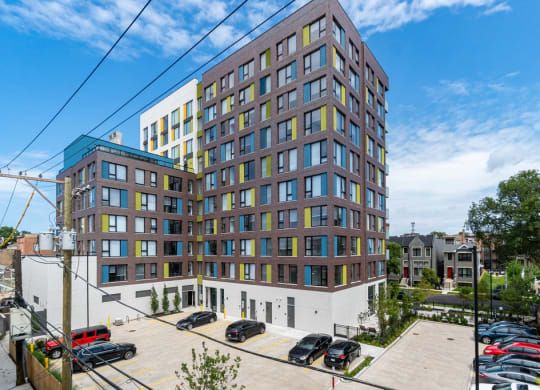 336 facade of the new building with units for rent view