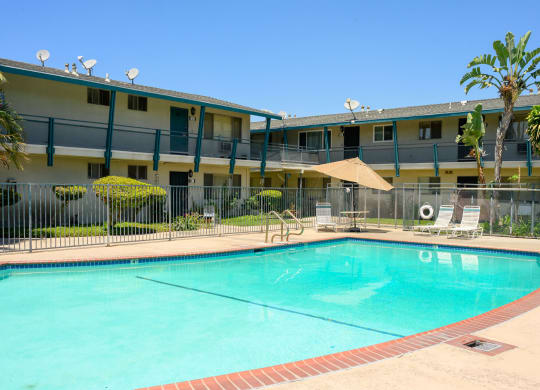 Swimming Pool at Fashion Lane Apts, El Monte