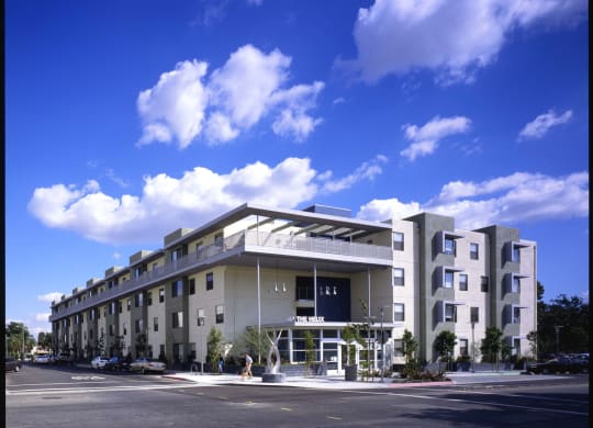 a rendering of the building at Helix at University Village, California, 91766