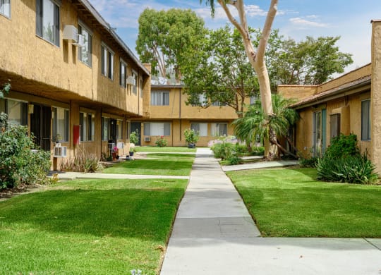 Sidewalk at La Puente Garden Apts, La Puente, CA 91744
