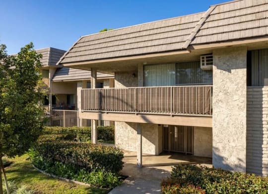 a balcony or terrace at homewood suites by hilton west palm beach at Mountainview Venture, Covina, CA 91722