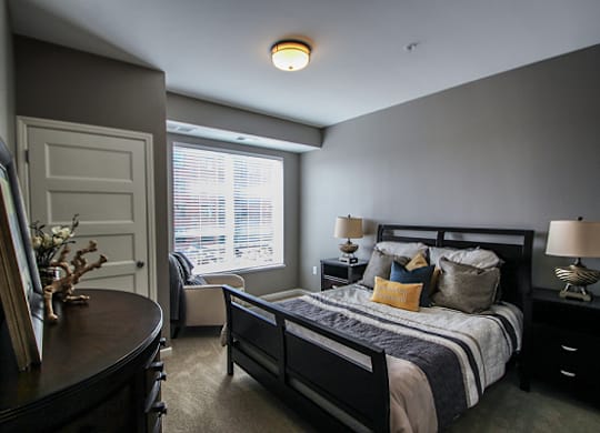 Spacious Bedroom with Natural Sunlight  at Victoria Park and V2 Apartments, St. Paul