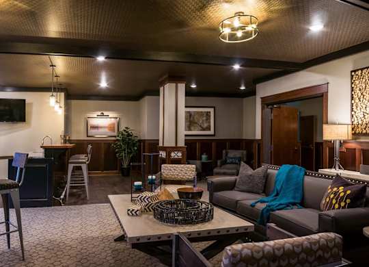 Club Room  at Victoria Park and V2 Apartments, Minnesota, 55102