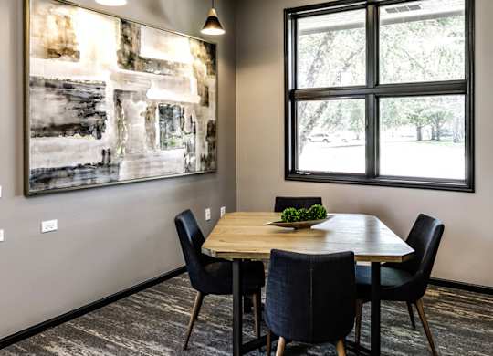 Community clubhouse at Deerfield Clubhouse Apartments in Fremont, NE