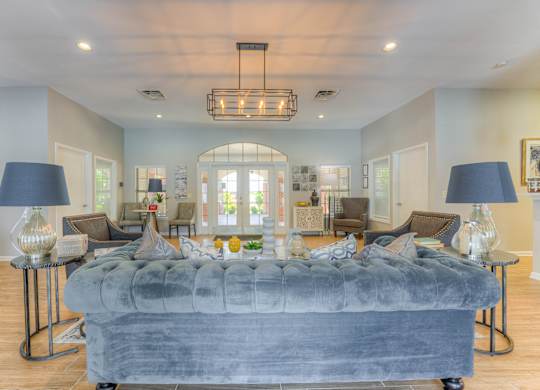 Community Clubhouse at Parham Pointe Apartments in Little Rock, AR
