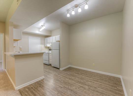 One and two bedroom apartment homes featuring efficient appliances, hardwood floors, walk-in closets, washer and dryer connections and much more at Parham Pointe Apartments in Little Rock, AR