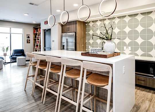 Community Lounge at The Artisan at 39th in Omaha, NE