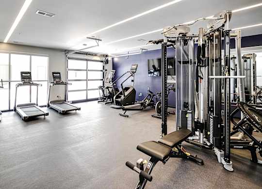 24-Hour Fitness Center at The Artisan at 39th in Omaha, NE