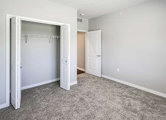 Bedroom at Deerfield Apartments and Chateaus in Fremont, NE