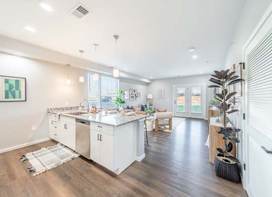 Model kitchen at The Boulevard in Joplin, MO