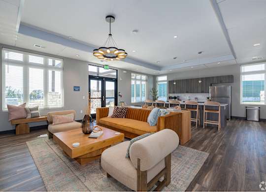 Modern community clubhouse at The Boulevard in Joplin, MO