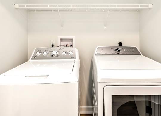 In-unit laundry at The Trails at North Streams in Omaha, NE