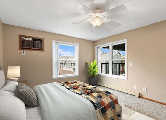 Bedroom Unit at Evans Meadows, Minnesota, 55330