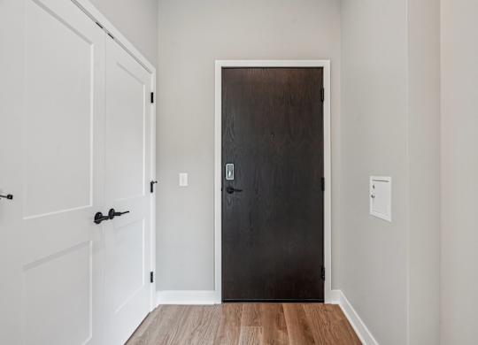 Hallway at Expo Apartments, Minneapolis, Minnesota