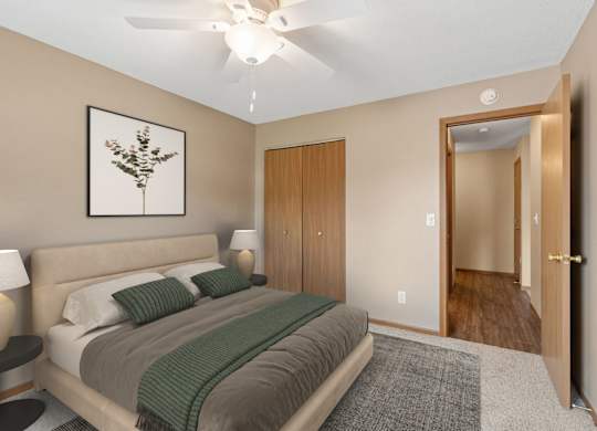Bedroom Unit at Evans Meadows, Minnesota, 55330