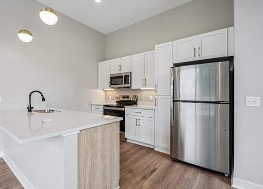 Modern Kitchen at Expo Apartments, Minneapolis