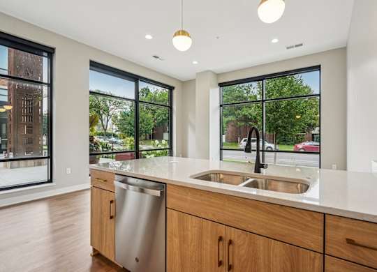 Kitchen Space at Expo Apartments, Minneapolis, MN, 55414