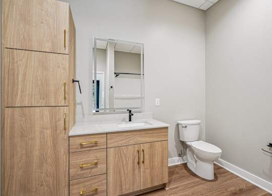 Full Bathroom at Expo Apartments, Minneapolis, Minnesota