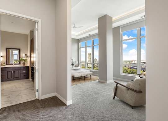 Bedroom With Bathroom at Expo, Minneapolis, Minnesota