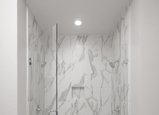Glass Enclosed Shower at Expo, Minnesota, 55414