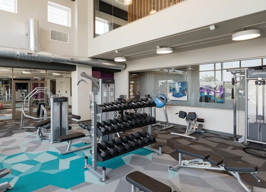 Fitness Center at Galante at Parkside, Apple Valley, MN, 55124