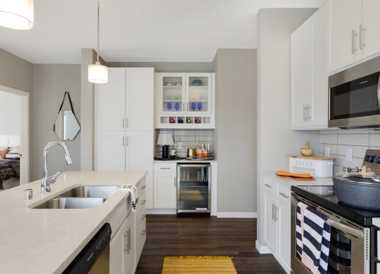 Fully Equipped Kitchen at Galante at Parkside, Minnesota