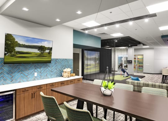 Lounge at Kellogg Square, Minnesota