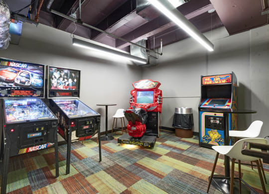 Game Room at Kellogg Square, St. Paul, Minnesota
