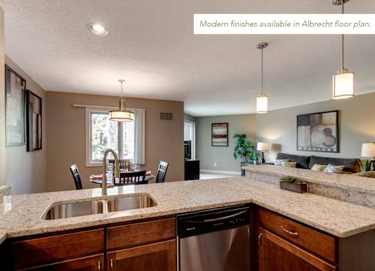 Granite Countertops at MacLaren Hill, St. Paul, MN, 55108