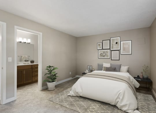 Gorgeous Bedroom at Mallard Ridge, Maple Grove