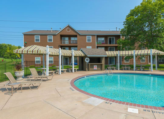 Outdoor Pool at Mallard Ridge, Minnesota