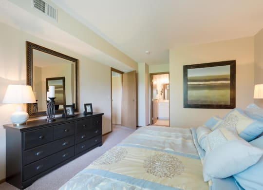 Master Bedroom at Mallard Ridge, Maple Grove