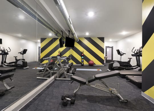 Fitness center at The Whit, Minnesota, 55404