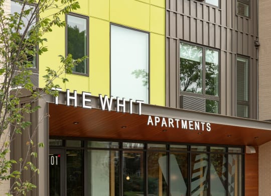 Entrance area at The Whit, Minneapolis, 55404