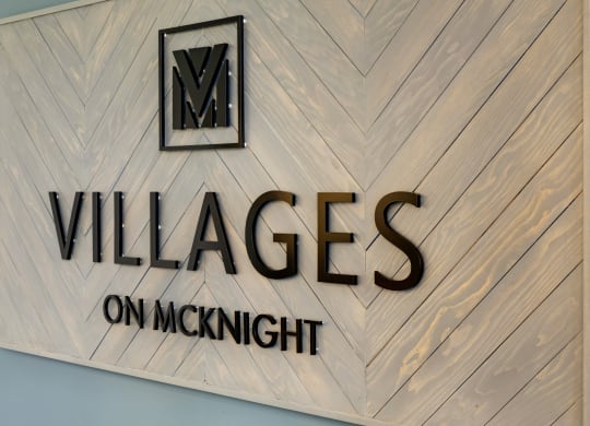 Villages on McKnight sign at Villages on McKnight, Minnesota