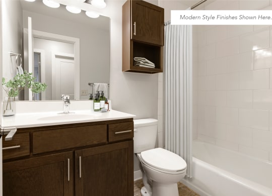 Bathroom at Villages on McKnight, Minnesota