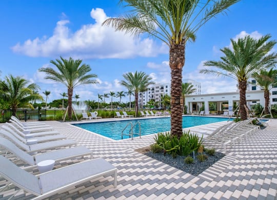 the swimming pool at the resort at longboat key club at Altis Grand Kendall, Miami, FL