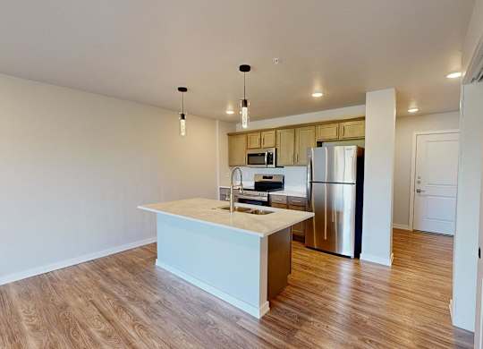 1 Bed/1 Bath Kitchen