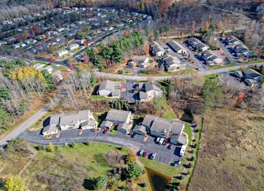Highland Spring Villas and Surrounding Area