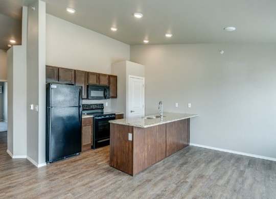 Open Concept Kitchen and Dining