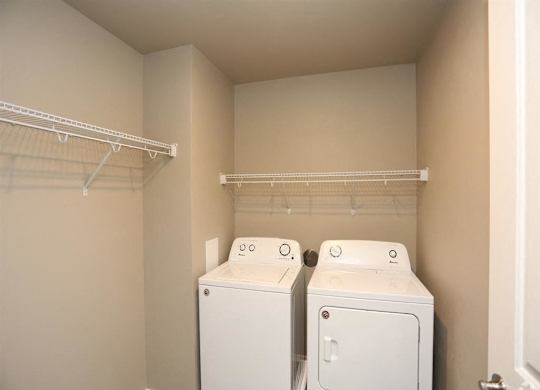 Full Sized Washer and Dryer