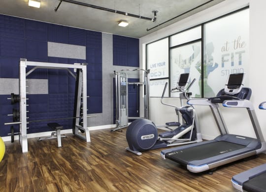 4730 California Apartments Fitness Studio
