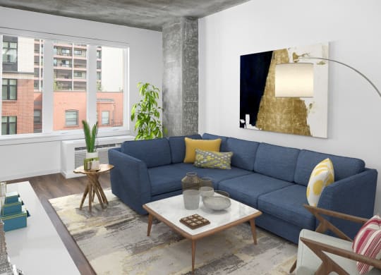 Exposed Concrete Accents