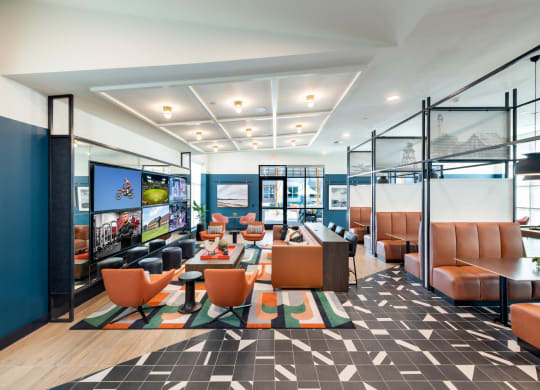 Corsair Apartments Co-Working Area