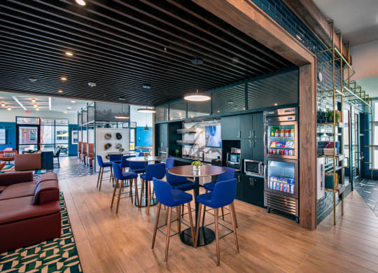 Corsair Apartments Co-Working Area