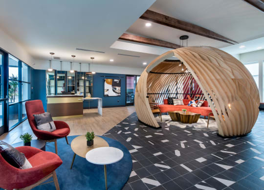 Corsair Apartments  Co-working area
