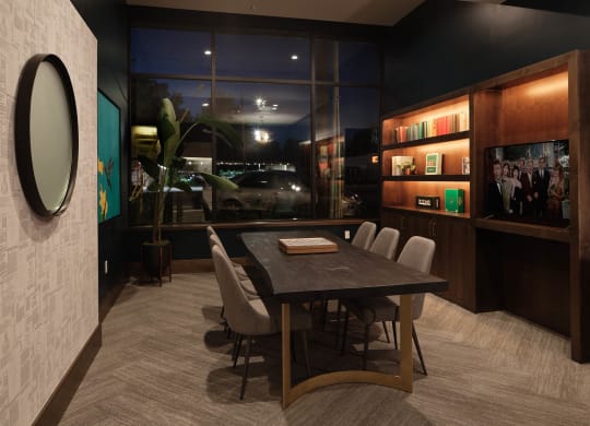 Tempo PDX Clubhouse Seating Area