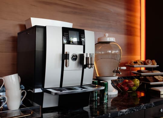 Tempo PDX Clubhouse Coffee Station