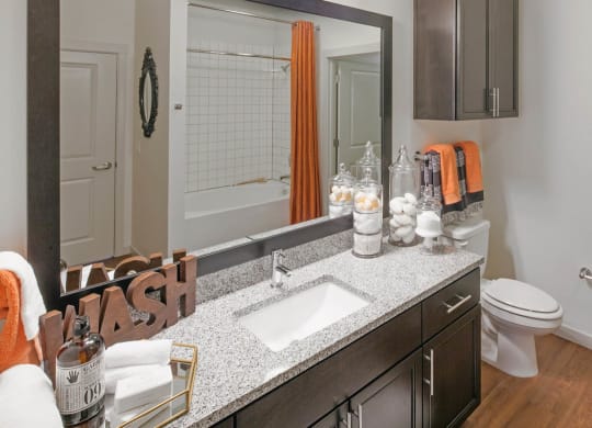 Ella Apartments Model Bathroom