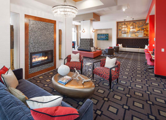 Ella Apartments Clubhouse Lounge